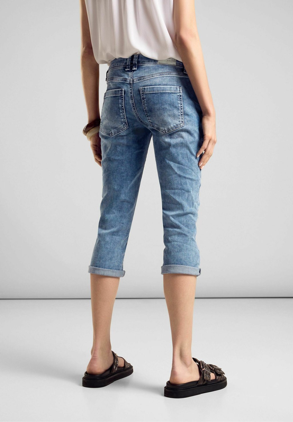 

Джинсы облегающего кроя SLIM LEG Street One, синий