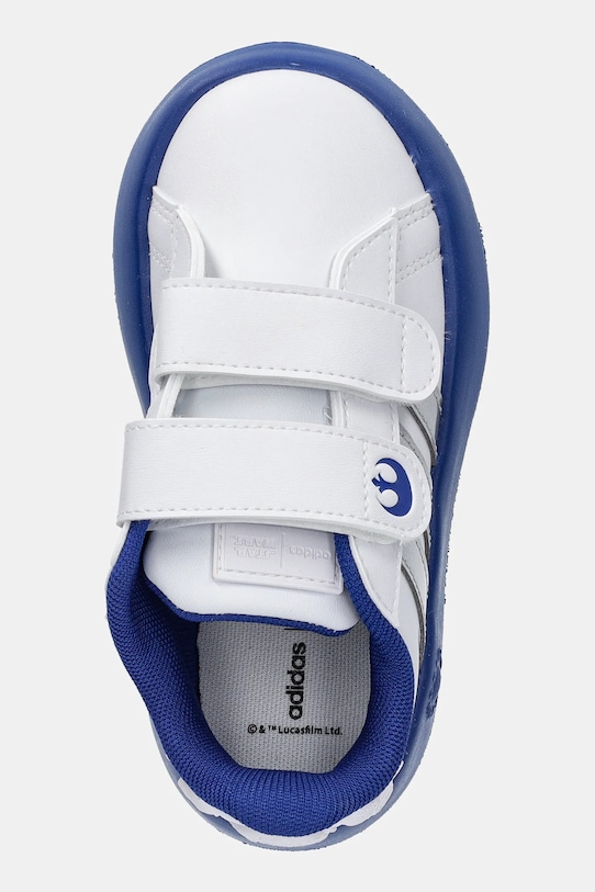 Детские кроссовки DROIDS Grand Court Adidas, синий — фото 4