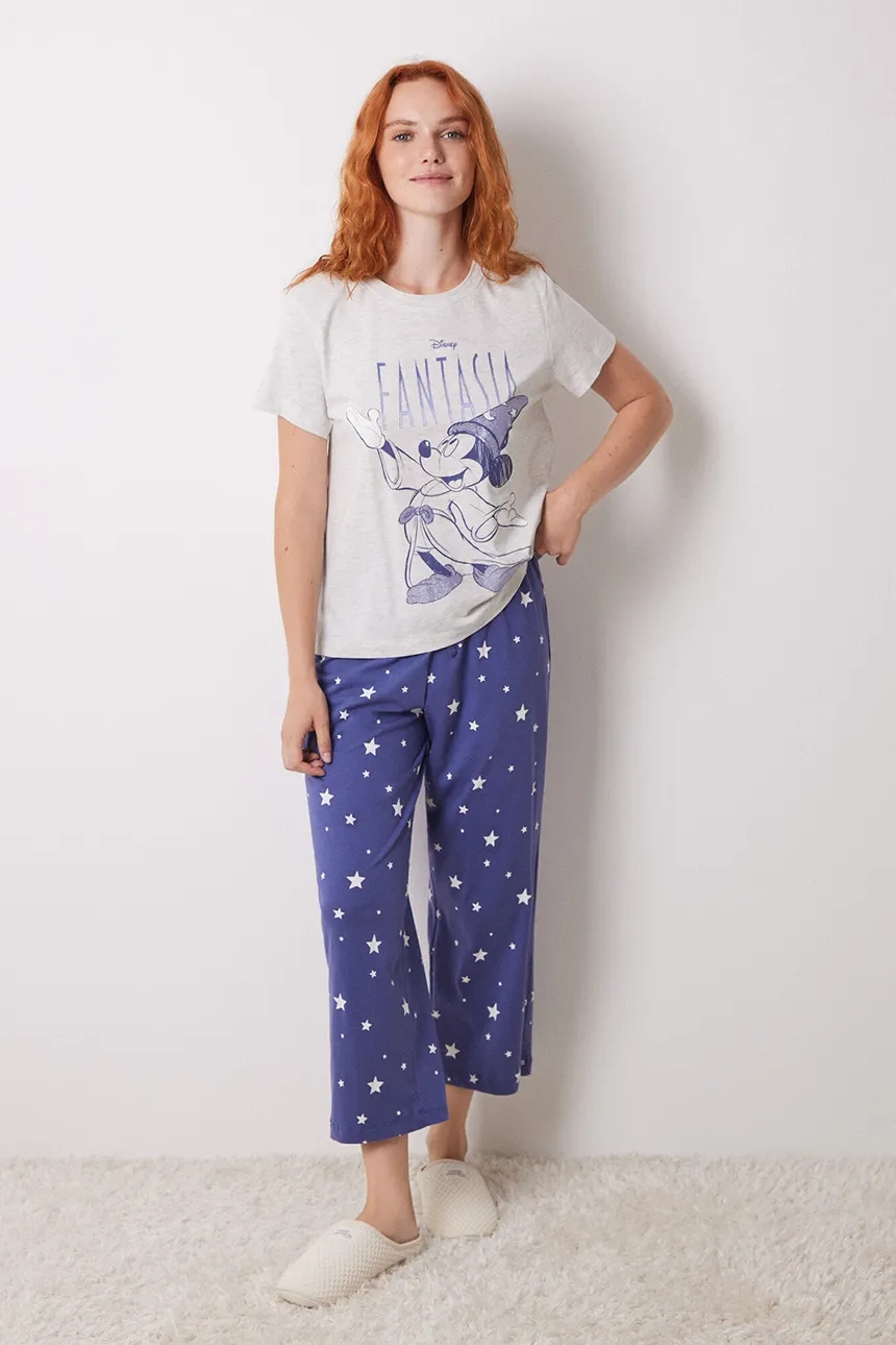 

Шерстяная пижама MICKEY women'secret, серый