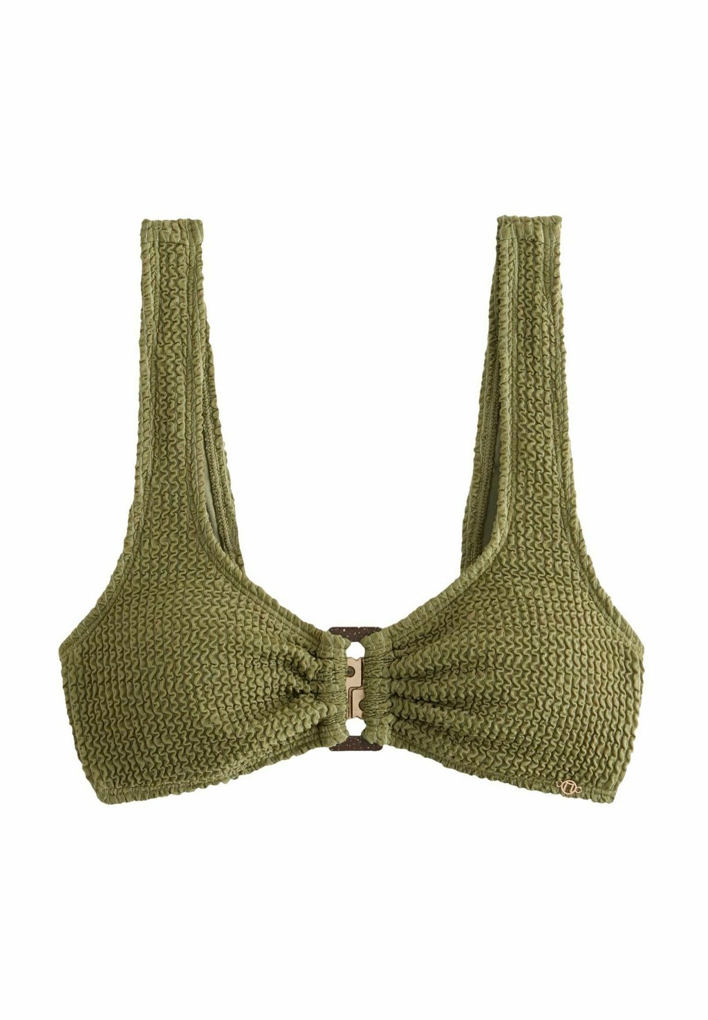 

Верх бикини REGULAR FIT - HARDWARE CROP Next, зеленый