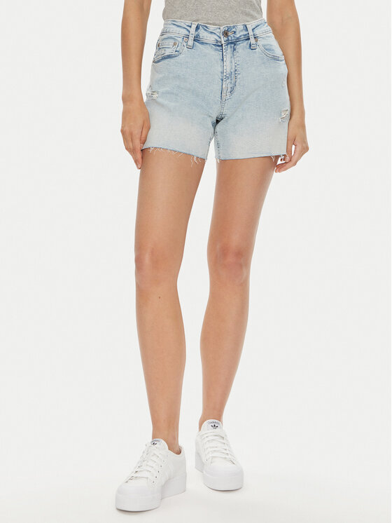 

Джинсовые шорты regular fit Gap, синий