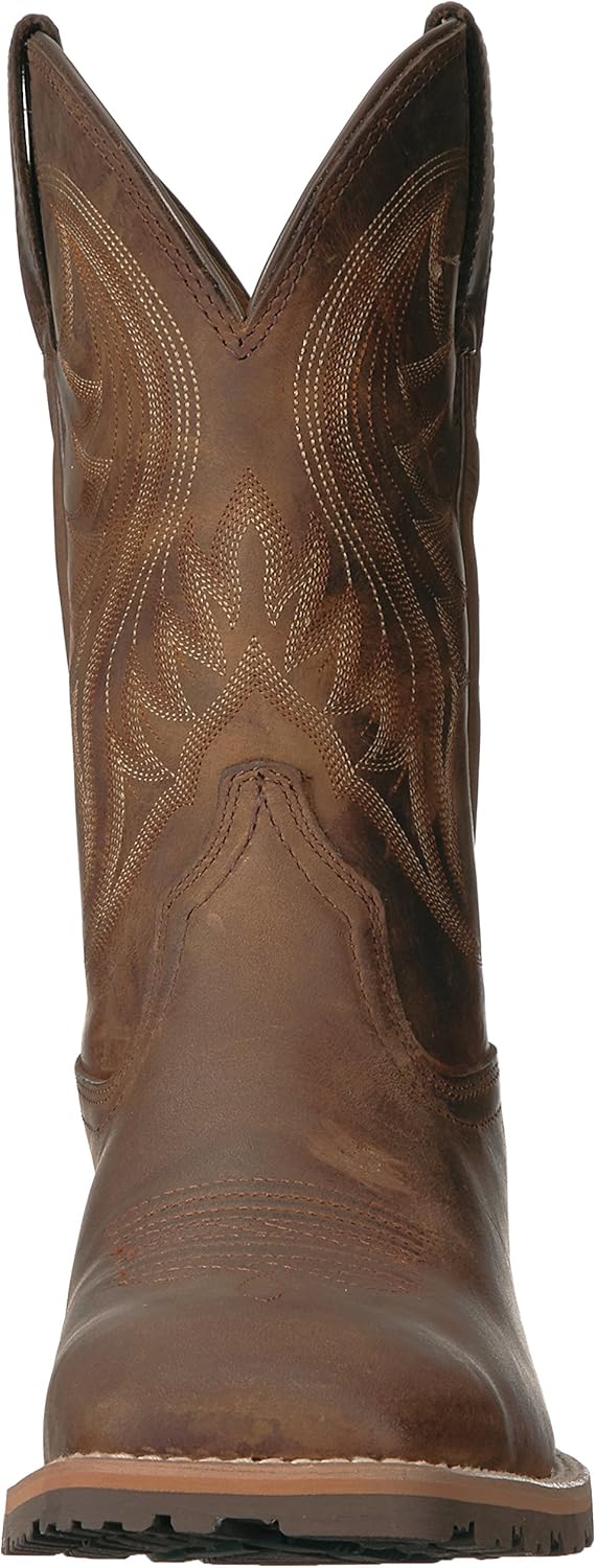 Мужские ковбойские сапоги Ariat Hybrid Rancher, коричневый — фото 2