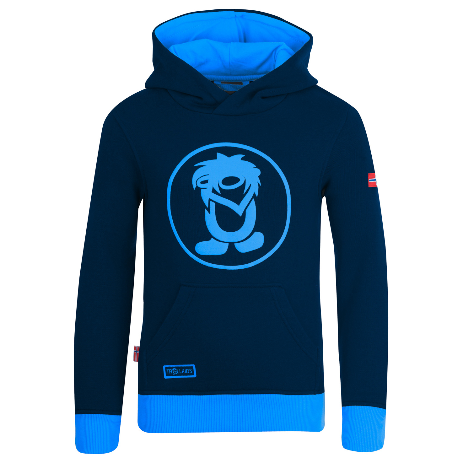 

Толстовка с капюшоном Trollkids Kid's Troll, цвет Navy/Med Blue, Серый, Толстовка с капюшоном Trollkids Kid's Troll, цвет Navy/Med Blue