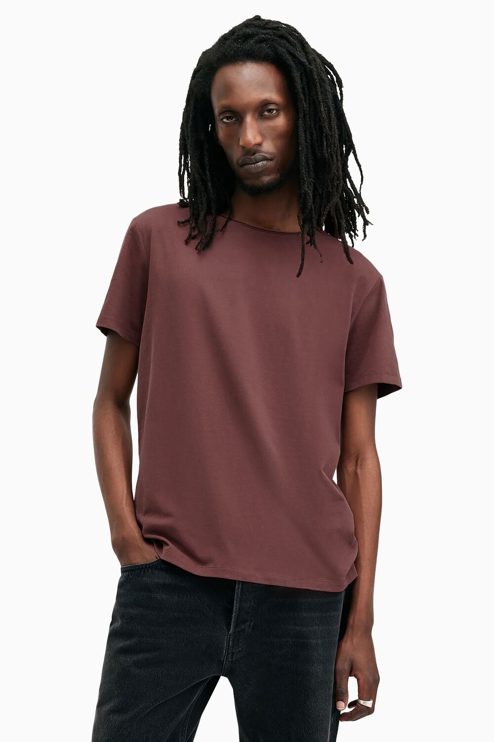 

Футболка с короткими рукавами Allsaints Bodega All Saints, красный