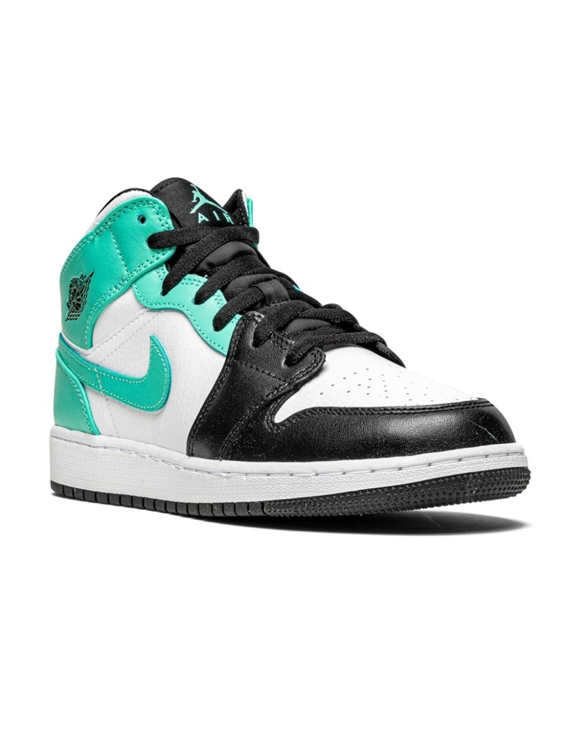 

Кроссовки Air Jordan 1 Mid Jordan Kids, белый