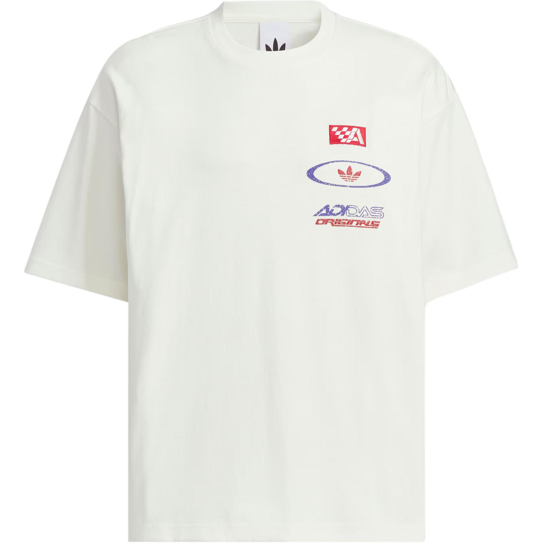 

Футболка MOTO с коротким рукавом мужская Adidas Originals, белый