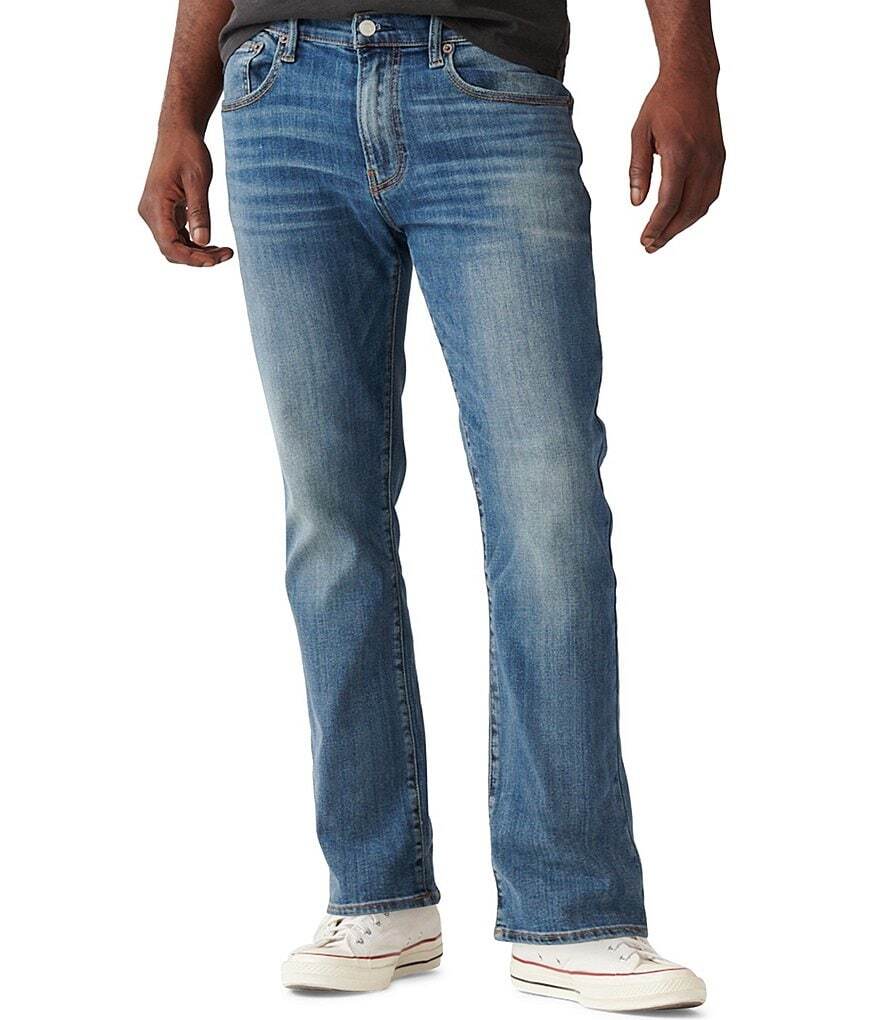 

Прямые джинсы Lucky Brand 223 Harrison, синий