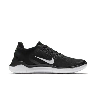 Кроссовки Nike Free RN 2018, черный/белый — фото 4