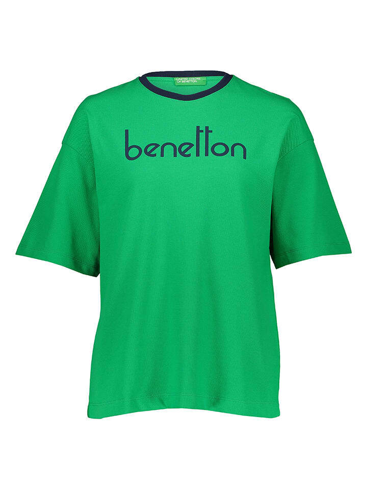 

Поло Benetton Shirt, зеленый