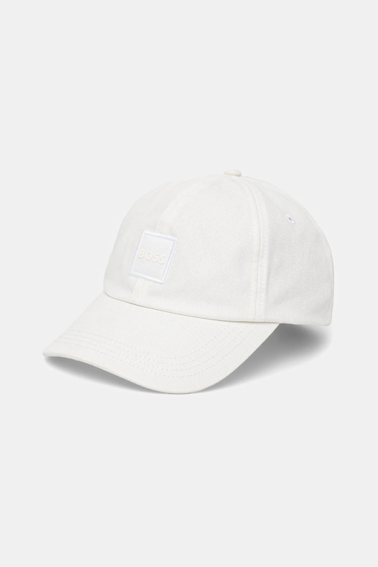 

Хлопковая бейсболка derrel-pl BOSS Orange, белый