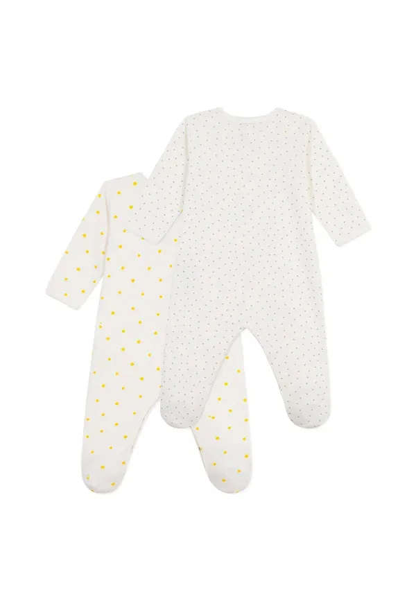 Комбинезон для сна Lot dors bien Petit Bateau, белый мультиколор — фото 2