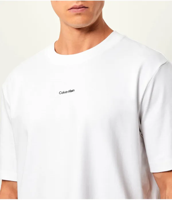 Футболка Loose fit Calvin Klein, белый — фото 4