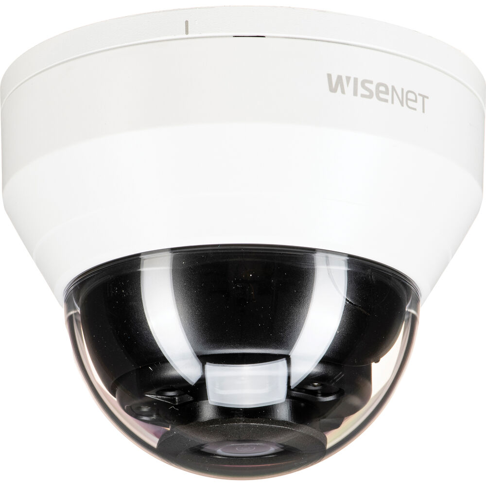

Внутренняя сетевая купольная камера Hanwha Vision QND-8010R 5 МП с ночным видением и объективом 2,8 мм