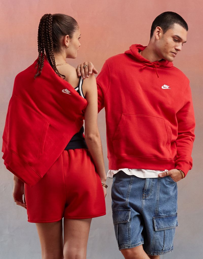 

Nike – Club – Красная толстовка