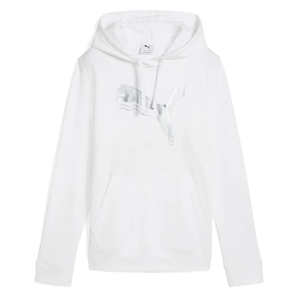

Худи Puma ESS Metallic Regular Fit, белый