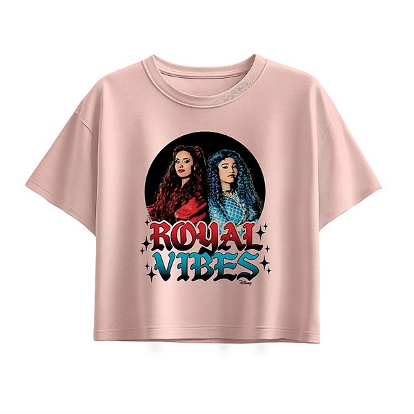

Футболка Boxy Descendants 4 Royal Vibes для девочек 7-16 лет Disney, Light Pink