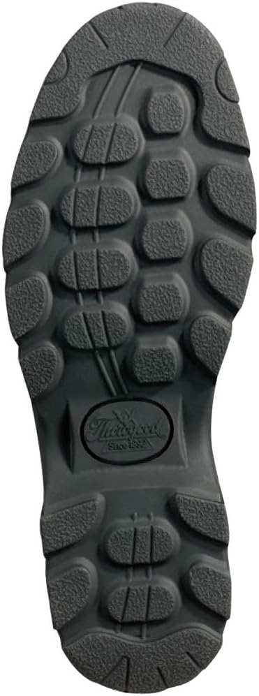 Мужские кроссовки Thorogood Soft Streets Ultimate Cross-Trainer - премиальная черная кожа с комфортной стелькой и противоскользящей подошвой; соответствуют стандартам Berry и сертифицированы почтой — фото 4