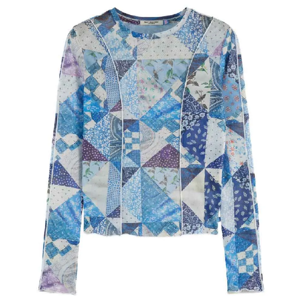 

Лонгслив Scotch & Soda 179630, синий