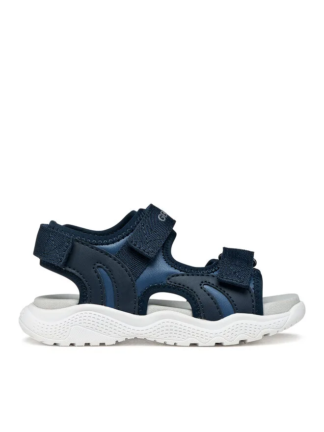 Geox Сандалии J Sandal Splush Boy J65GPA 05415 C0700 M темно-синие