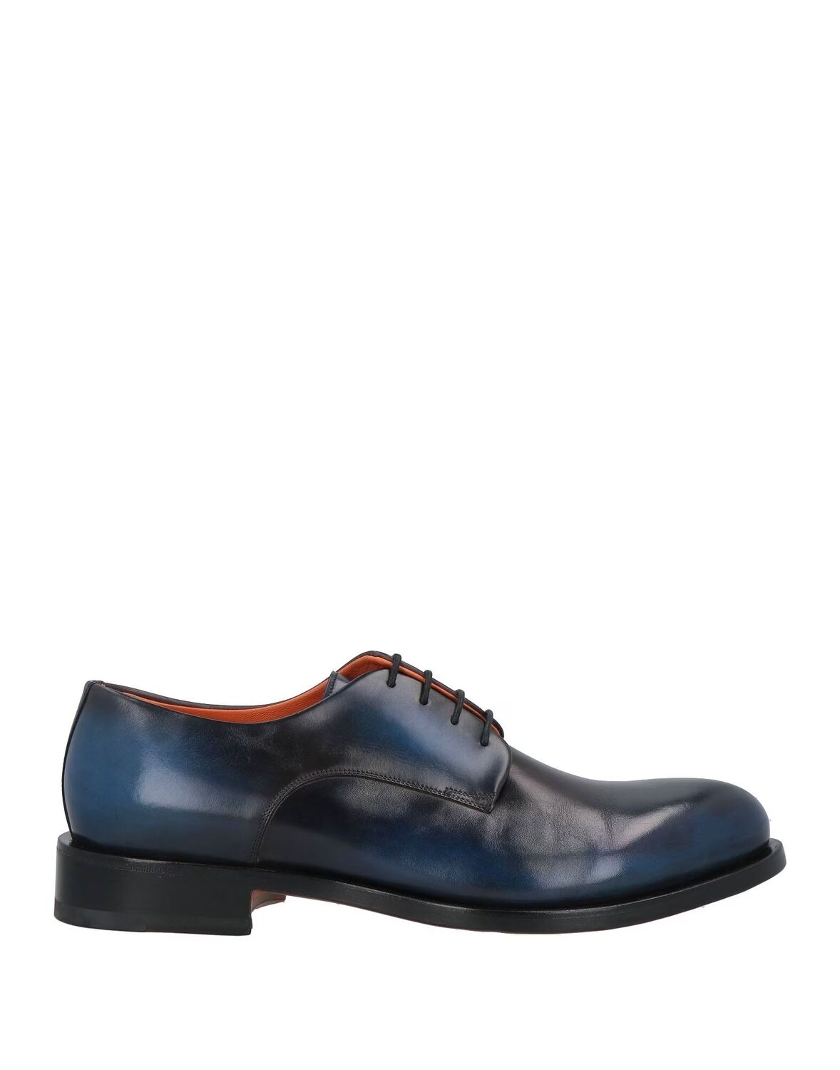

Туфли на шнуровке Santoni, ярко-синий