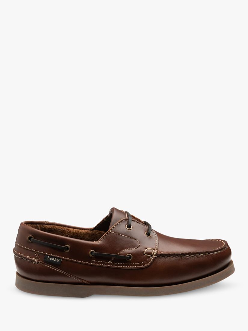 

Кожаные топсайдеры Lymington Loake, коричневый