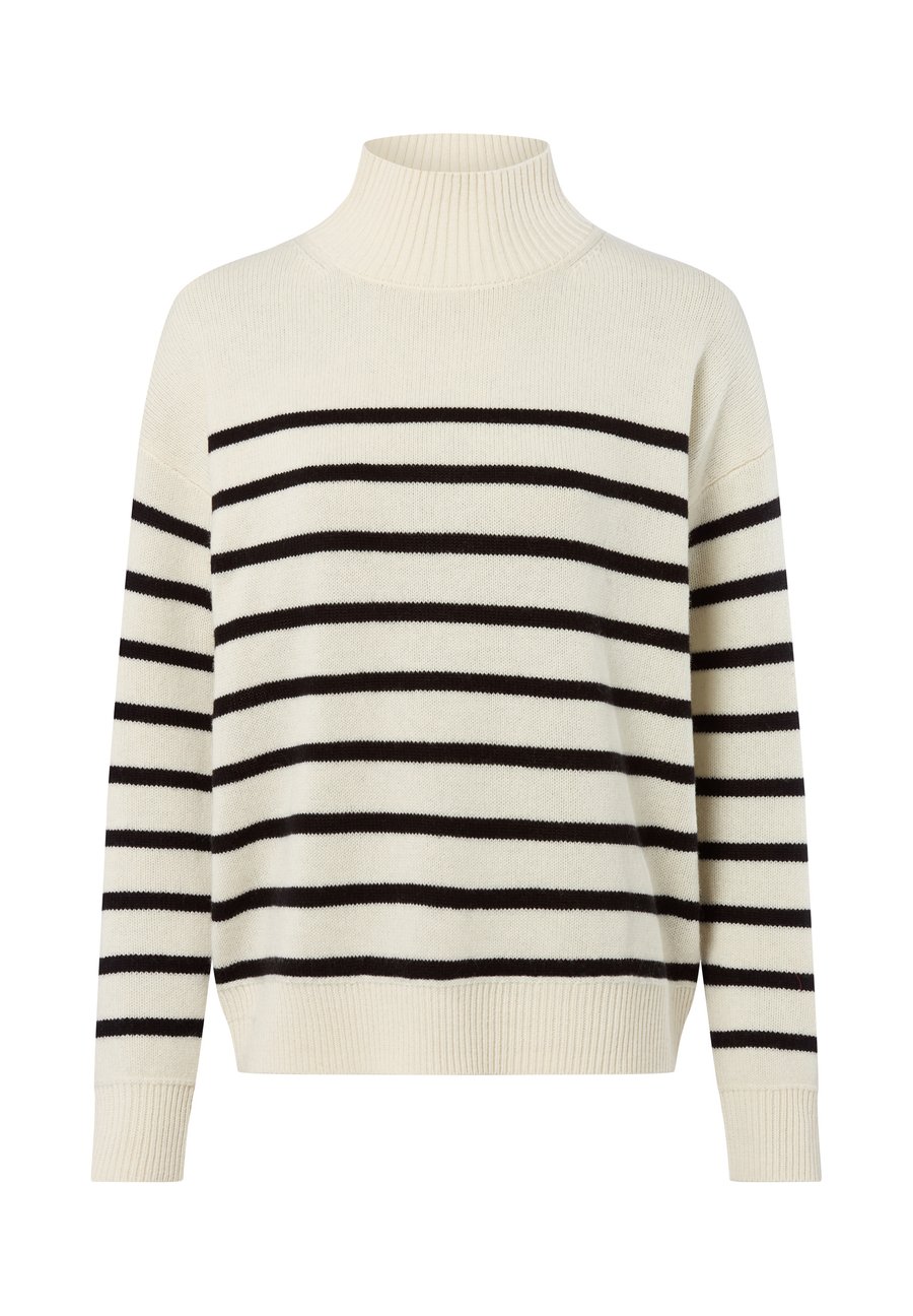 

Джемпер Marie Lund Jumper, Ecru/Schwarz/White