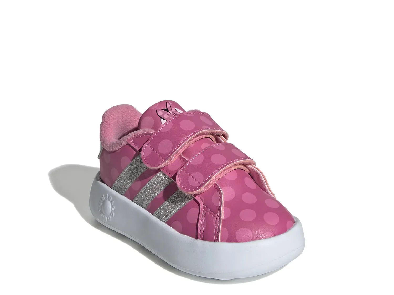 

Кроссовки Adidas Minnie Mouse Grand Court — детские, фуксия