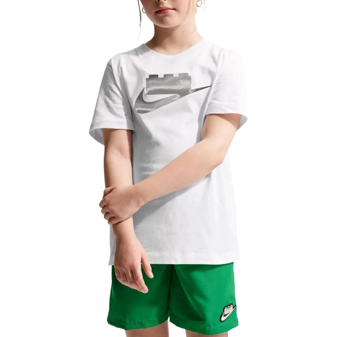 Футболка детская Nike X LEGO Crew Neck White — фото 3