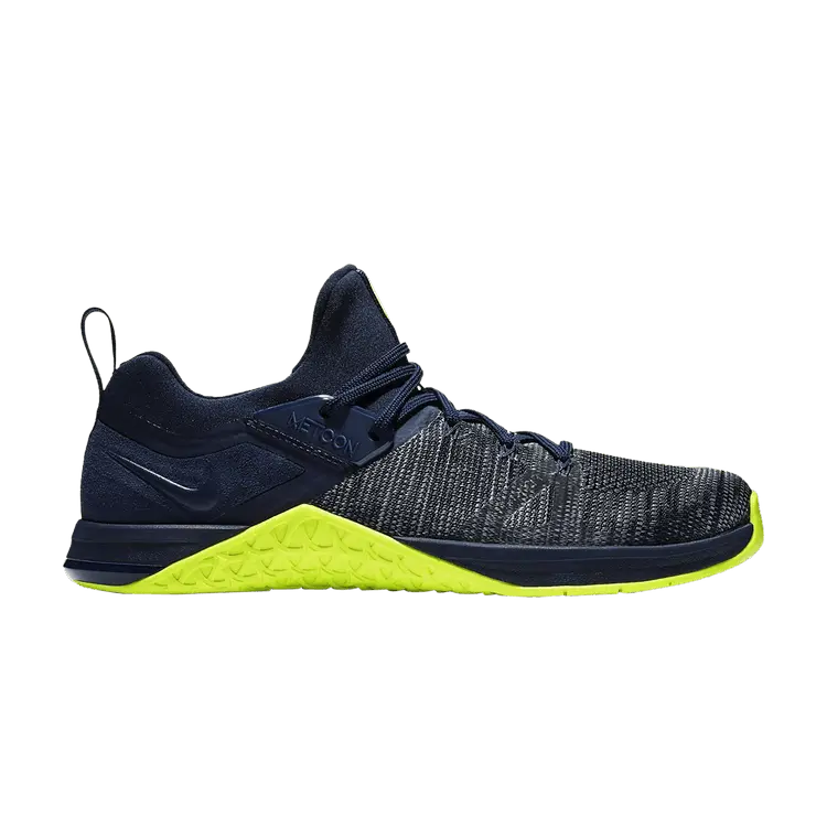 

Кроссовки Nike Metcon Flyknit 3 'Obsidian Volt', синий
