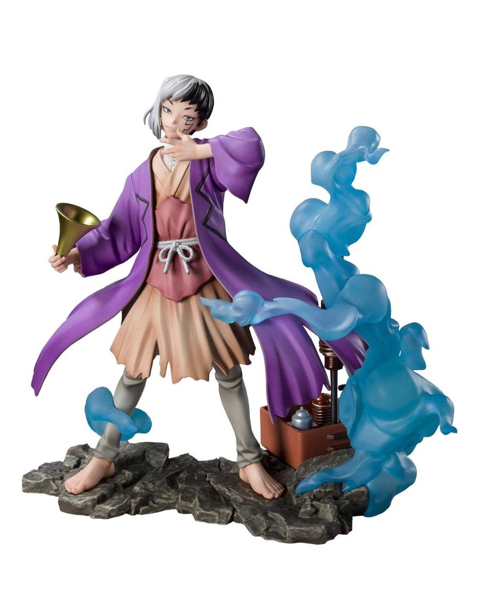 

Доктор Камень - Ген Асагири - Статуя ПВХ Figuartszero 18см BANDAI