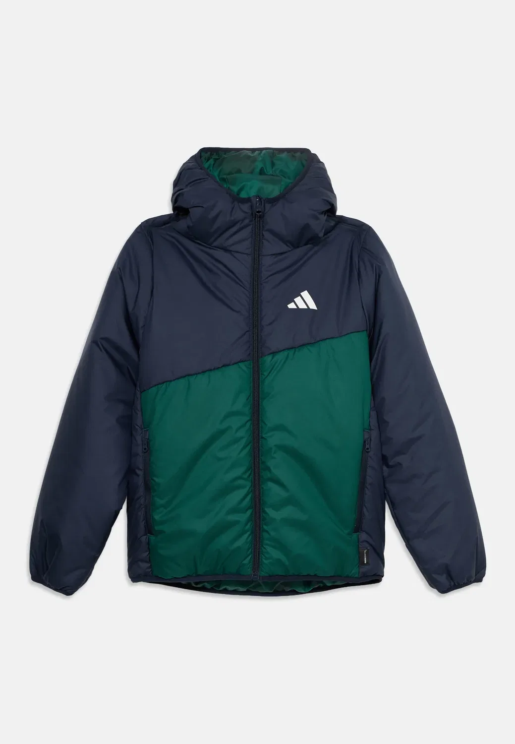 Двусторонняя утепленная куртка унисекс - зимняя куртка Adidas Terrex, Legend Ink