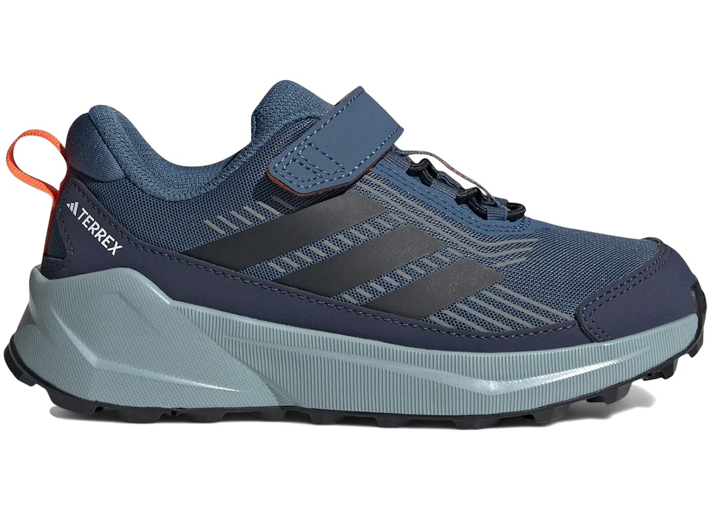 Детские кроссовки для активного отдыха Terrex Trailmaker Adidas, Wonder Steel Core Black Semi Impact Orange