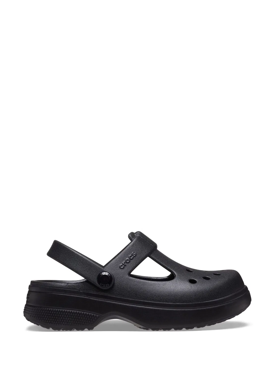 Босоножки Mary Jane Crocs Black