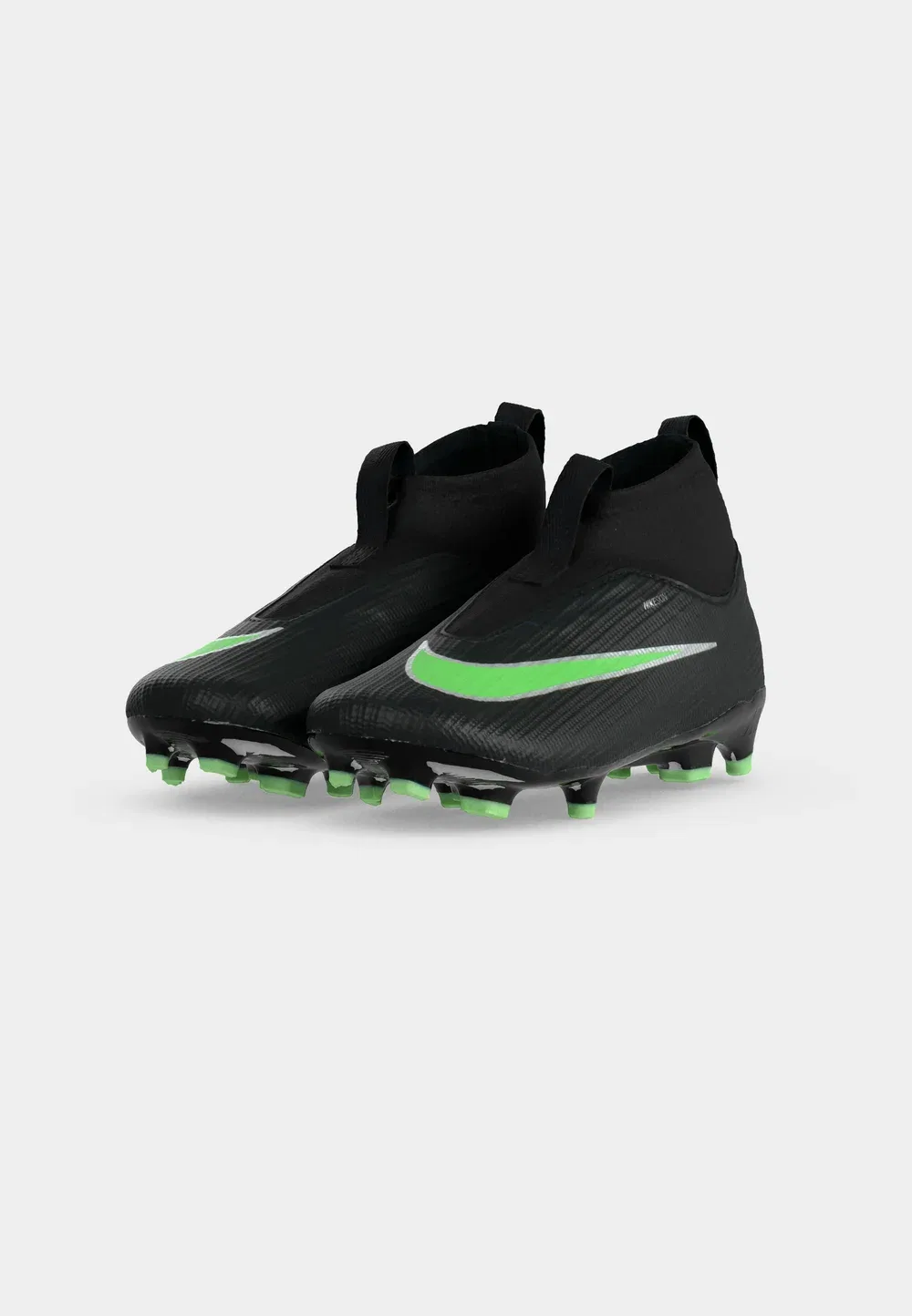 Футбольные бутсы Mercurial Superfly 11 Academy FG/MG LK унисекс для искусственной травы Nike Performance, Black/Illusion Green — фото 3