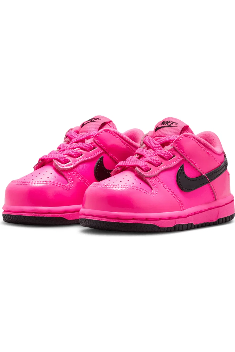 Кроссовки детские баскетбольные Dunk Low SE Nike, Pink Blast/Pink Blast/Black