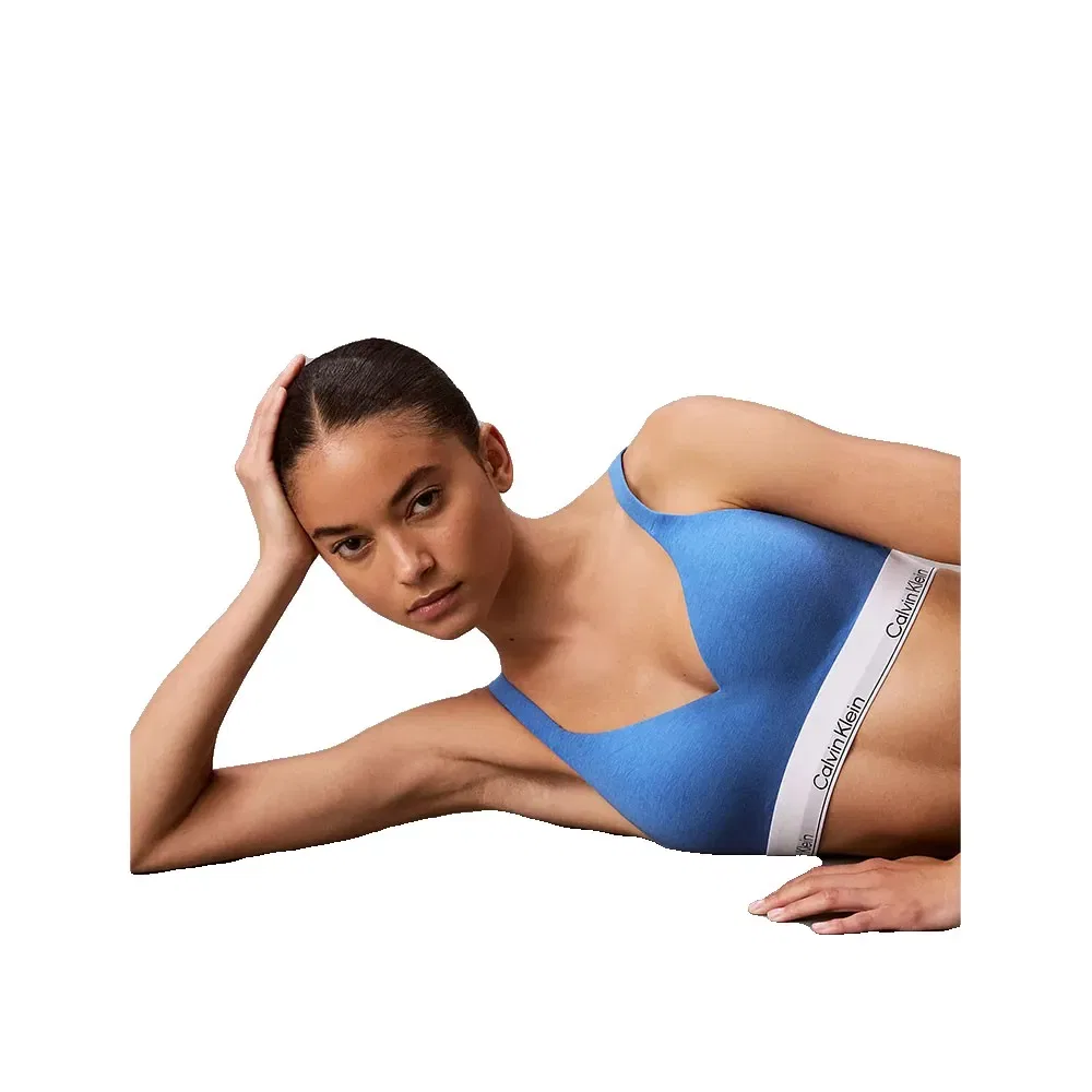 Женский бюстгальтер-бра Calvin klein, Blue — фото 4