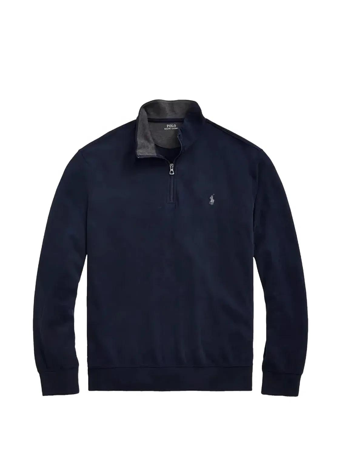 Polo Ralph Lauren Поло с молнией до груди синий