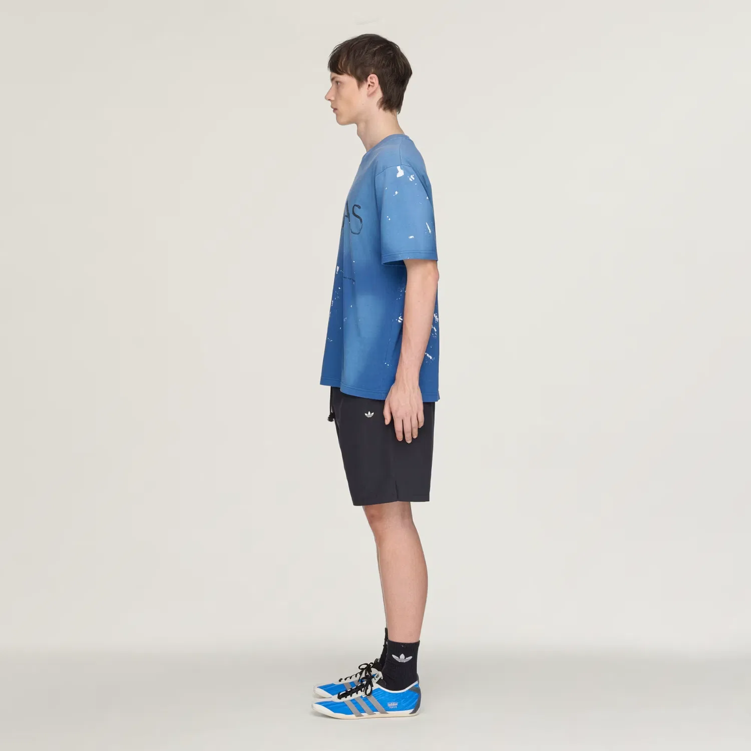 Шорты унисекс свободного кроя SONG FOR THE MUTE 007 Adidas Originals, черный — фото 2
