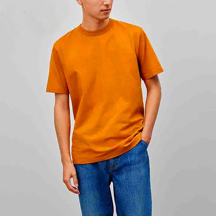 Футболка унисекс UNIQLO, Orange Brown — фото 3