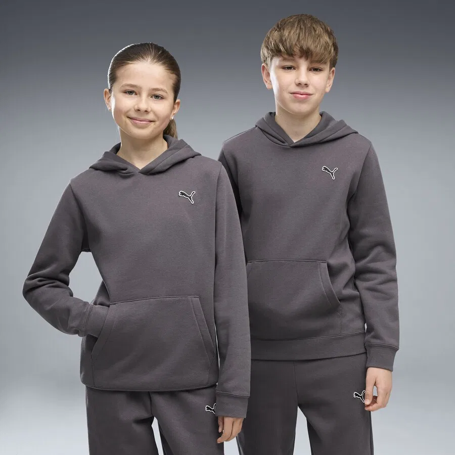 Толстовка PUMA 'Essentials Elevated' темно-серого цвета — фото 2
