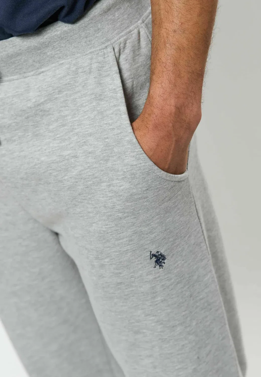 Umgeorge - спортивные штаны U.S. Polo Assn., Grey Melange — фото 4