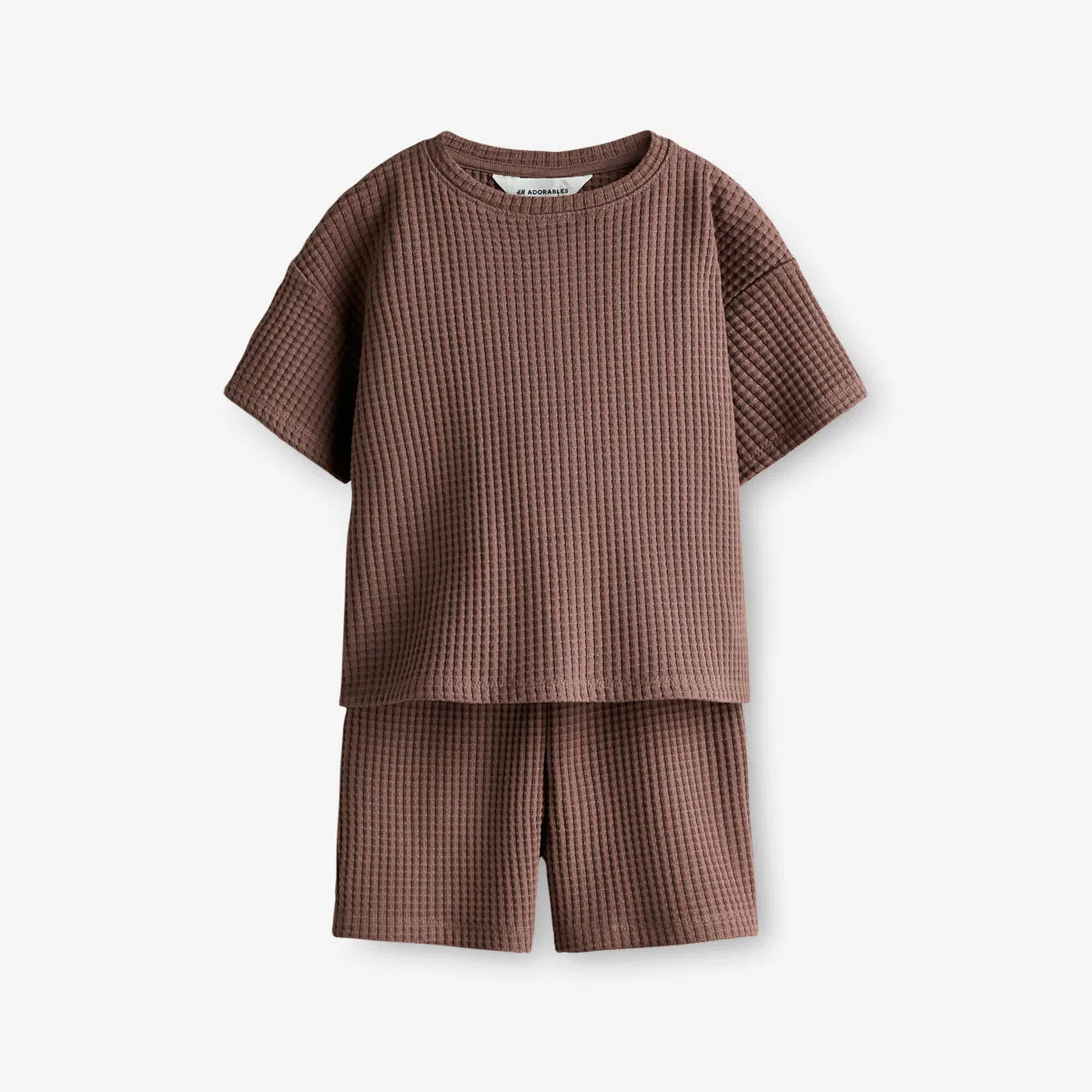 Комплект из двух предметов из хлопкового трикотажа с вафельной текстурой, для детей от 2 до 10 лет H&M Adorables