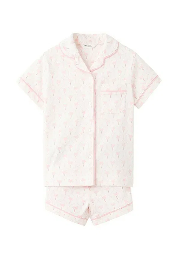 Пижамный комплект Mango Kids, розовый