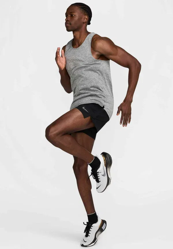 Майка Dri-fit Nike Performance Smoke Grey Heather, серый — фото 2