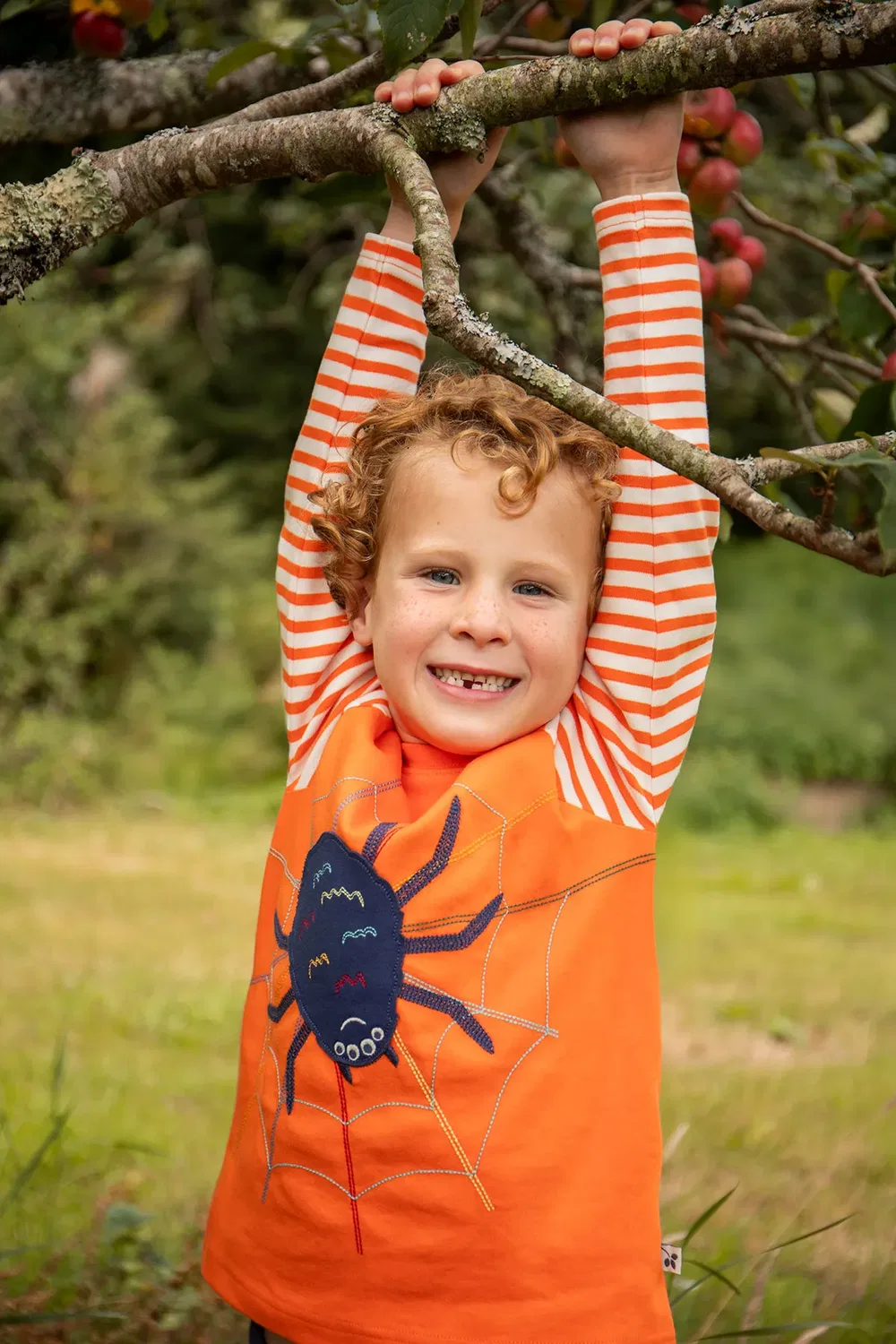 Детский топ Alfie Frugi, Orange — фото 2