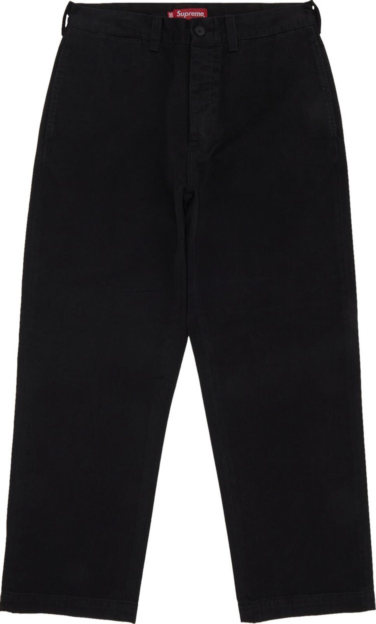 

Брюки Supreme Chino Pant 'Black', черный