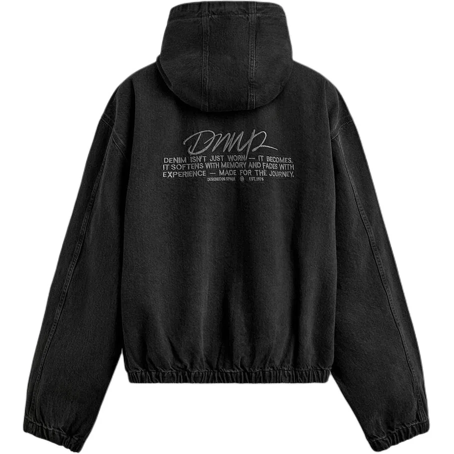 Мужская джинсовая куртка Carbon Moderate ZARA, Carbon — фото 3