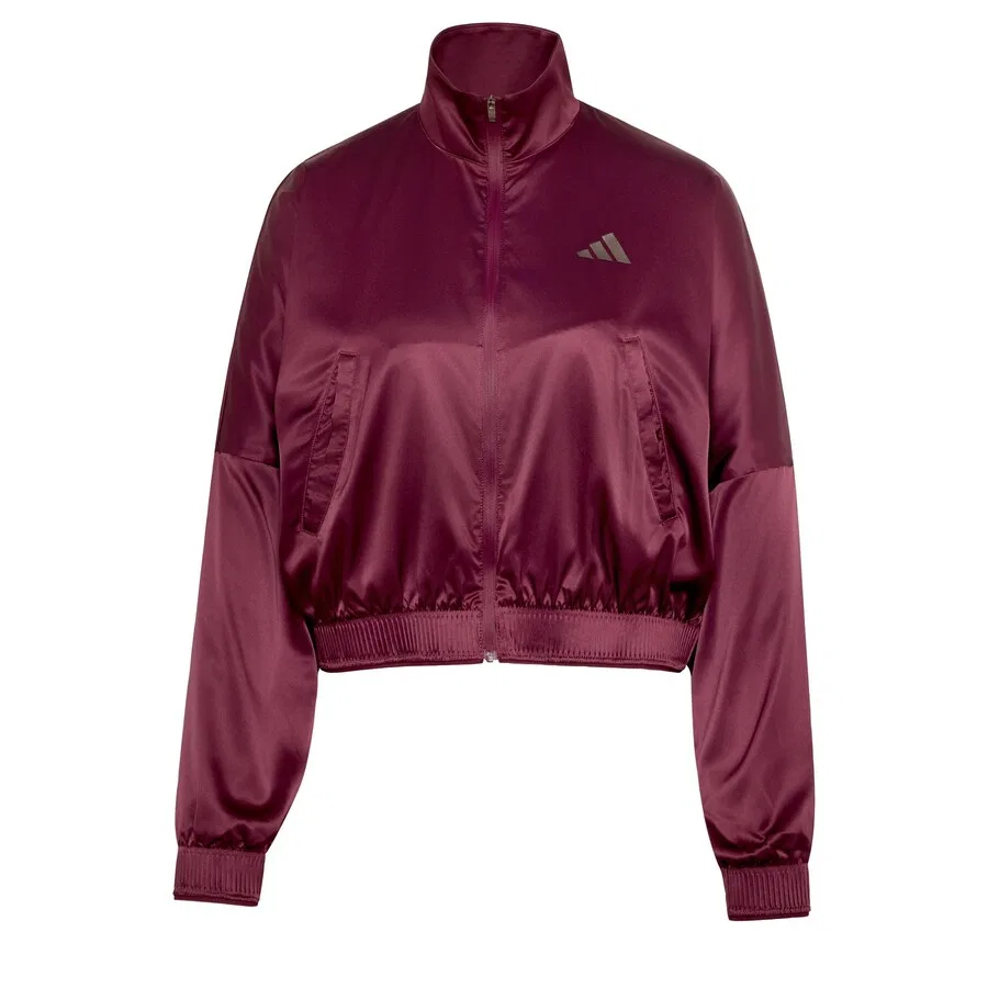 Спортивная куртка ADIDAS PERFORMANCE бордового цвета
