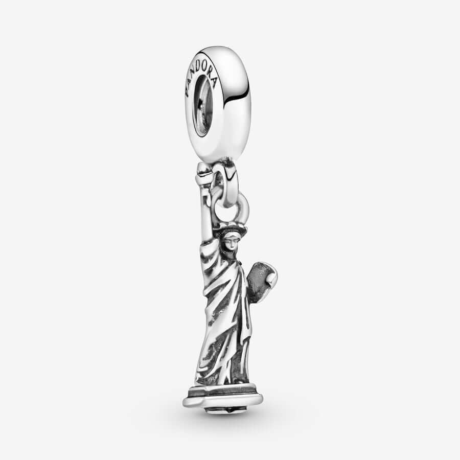 

Шарм-подвеска Pandora Moments New York Statue of Liberty, серебро