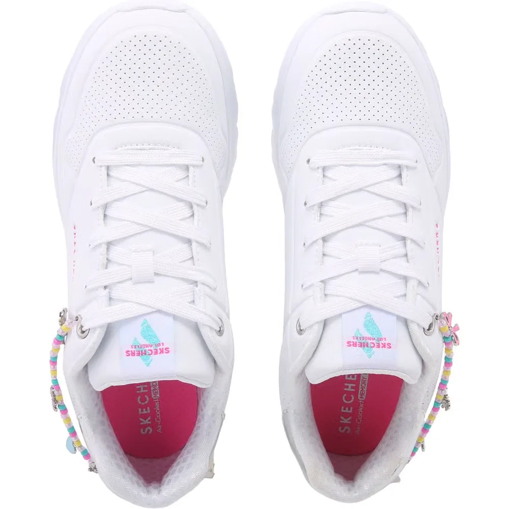 Детские кроссовки Street Uno Skechers, White — фото 4